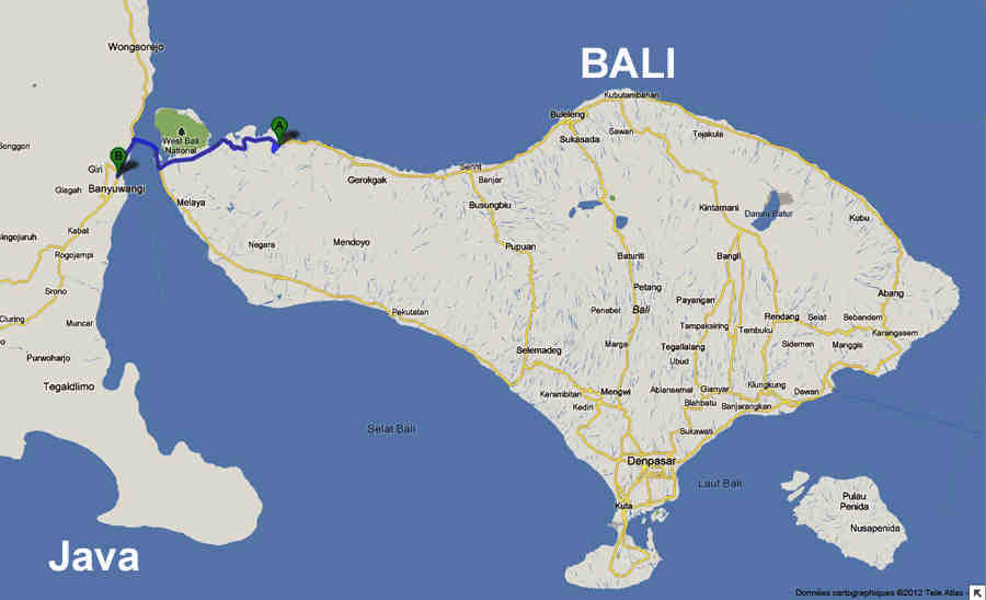 Comment aller de Denpasar à Bali ?