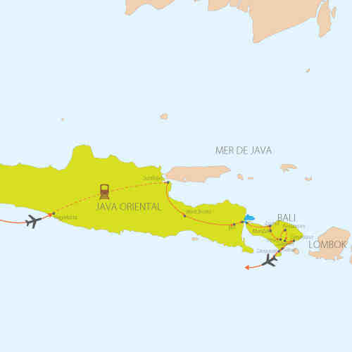 Où se trouve Bali sur une carte ?