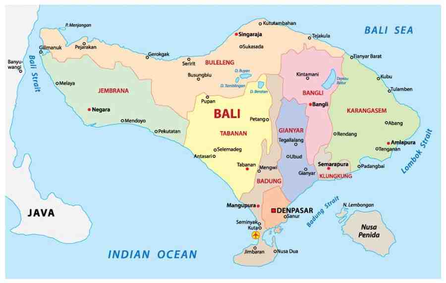 Quelle est la religion à Bali ?