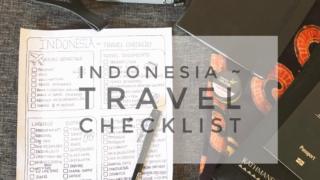 Quoi prendre voyage indonesie