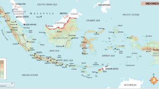 Indonésie nombre d'îles
