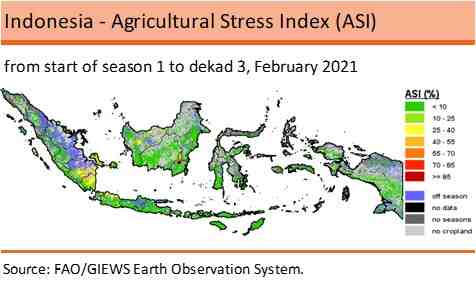 Quelle est la densité de l'Indonésie ?